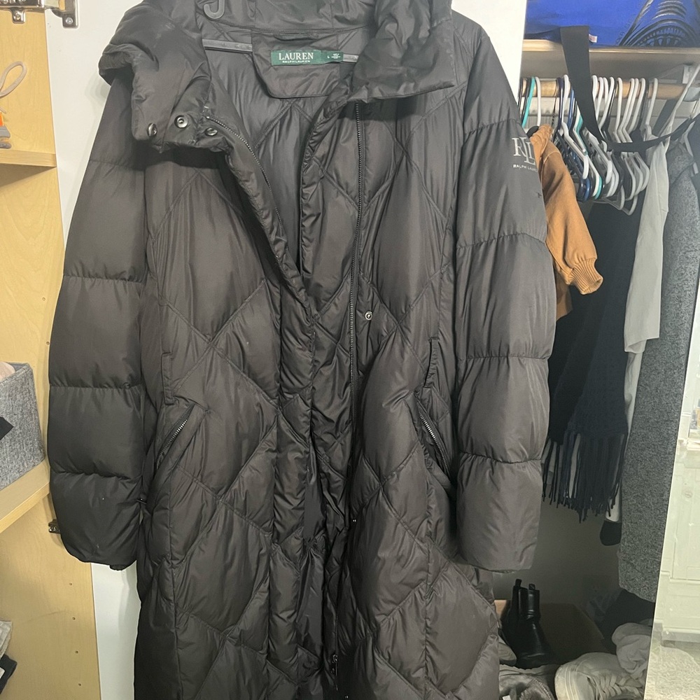 Woman’s calf length puffer